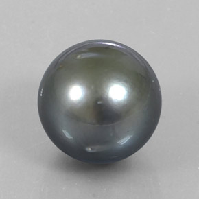 Pérola Prata Natural 13.72ct, Esfera / Bola, Opaco