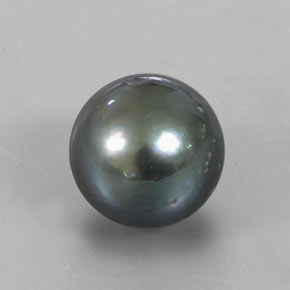 Pérola Prata Natural 12.93ct, Esfera / Bola, Opaco