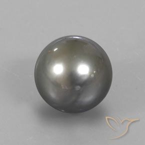 Pérola Prata Natural 13.34ct, Esfera / Bola, Opaco