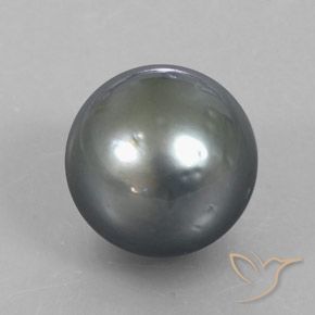 Pérola Prata Natural 13.62ct, Esfera / Bola, Opaco