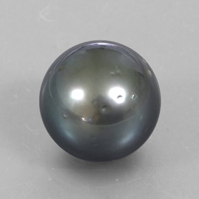 Pérola Prata Natural 13.97ct, Esfera / Bola, Opaco