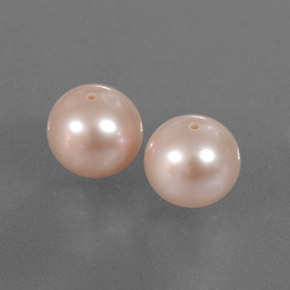 Pedras preciosas de pérola rosa natural de  ct, esfera / bola, opaco