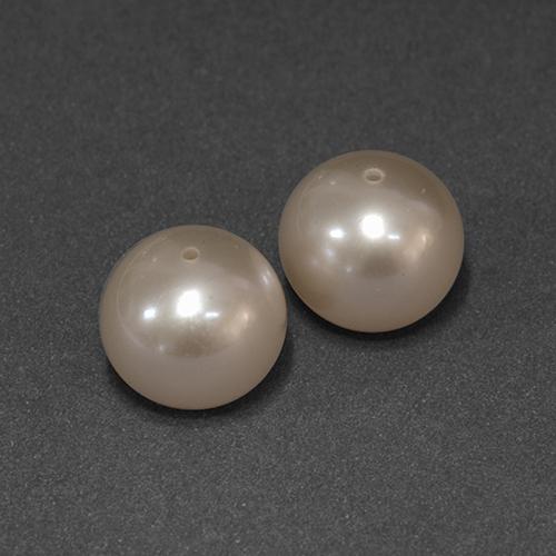 Pedras preciosas de pérola rosa natural de  ct, esfera / bola, opaco