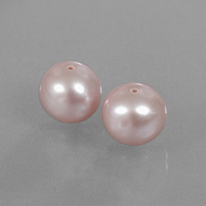 Pedras preciosas de pérola rosa natural de  ct, esfera / bola, opaco