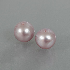 Pedras preciosas de pérola rosa natural de  ct, esfera / bola, opaco