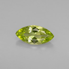 Peridoto verde natural 1,03ct, marquise, VVS-VS