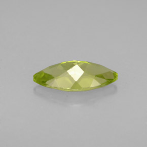 Peridoto verde natural 1,03ct, marquise, VVS-VS