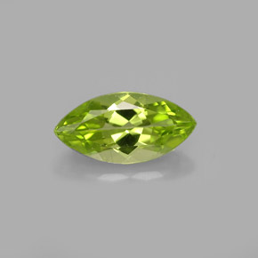 Peridoto verde natural 1,05ct, marquise, VVS-VS