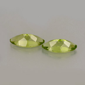 Pedras preciosas de peridoto verde natural de  ct, marquise, VVS-VS