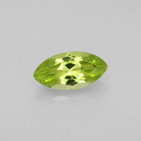 Peridoto verde natural 1,27ct, marquise, VVS-VS