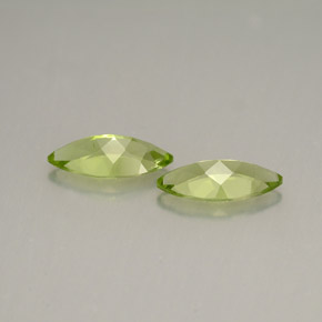 Pedras preciosas de peridoto verde natural de  ct, marquise, VS