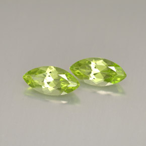 Pedras preciosas de peridoto verde natural de  ct, marquise, VS