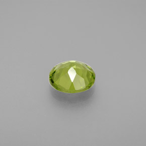 Peridoto verde natural 1,35ct, corte redondo, VS