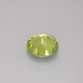 Peridoto verde natural 1,19ct, corte redondo, VVS-VS