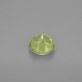 Peridoto verde natural 0,98ct, corte redondo, VS