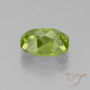 Peridoto Verde Vivo Claro Natural 2.38ct, Almofada, VS