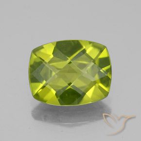 2.54ct Natural verde vivo Peridoto, Almofada, VS