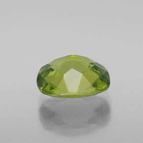 Peridoto verde natural 2,65ct, almofada cortada, VS-SI