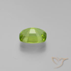 Peridoto Verde médio Natural 2.49ct, Almofada, VS