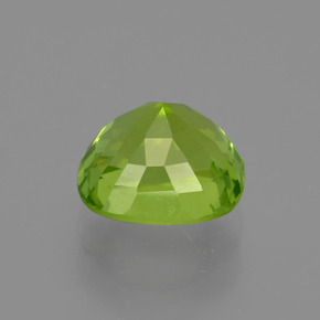 Peridoto verde natural 1,99ct, almofada cortada, VS