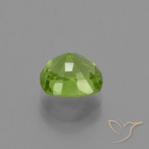 Peridoto verde vivo Natural 1.98ct, Almofada, VS