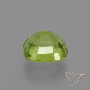 Peridoto Verde médio Natural 2.21ct, Almofada, VS