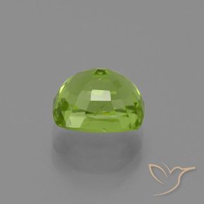 Peridoto Verde amarelado Natural 2.59ct, Almofada, VS