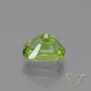 Peridoto Verde amarelado Natural 2.00ct, Almofada, VS