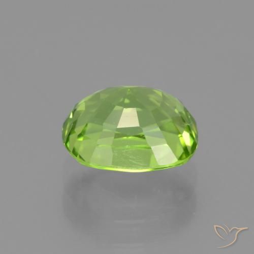 Peridoto verde vivo Natural 2.26ct, Almofada, VS
