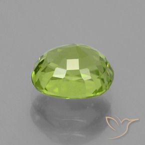 Peridoto Verde amarelado Natural 2.30ct, Almofada, VS