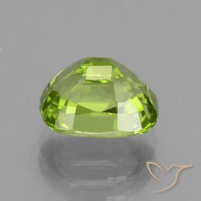 Peridoto Verde amarelado Natural 2.38ct, Almofada, VS
