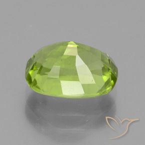 Peridoto Verde médio Natural 2.56ct, Almofada, VS