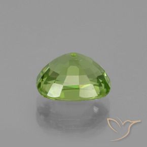Peridoto Verde médio Natural 2.37ct, Almofada, VVS-VS