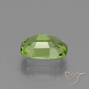 Peridoto Verde médio Natural 1.96ct, Almofada, VS