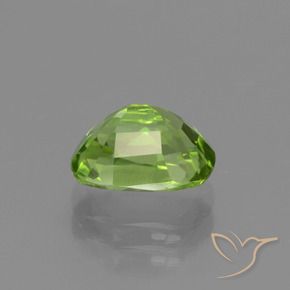 Peridoto verde vivo Natural 1.92ct, Almofada, VS