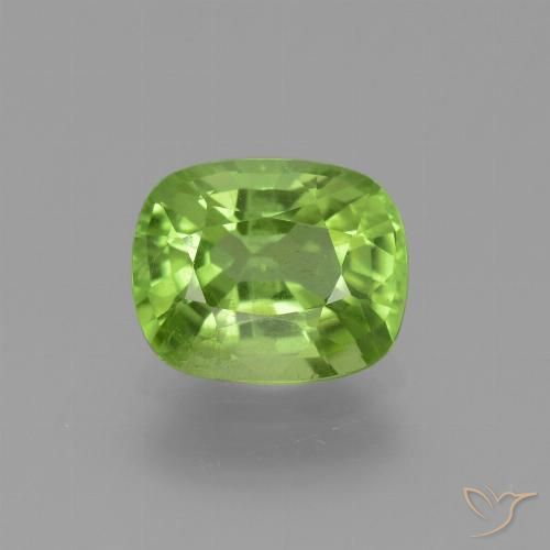 2.33ct Natural Verde médio Peridoto, Almofada, VS