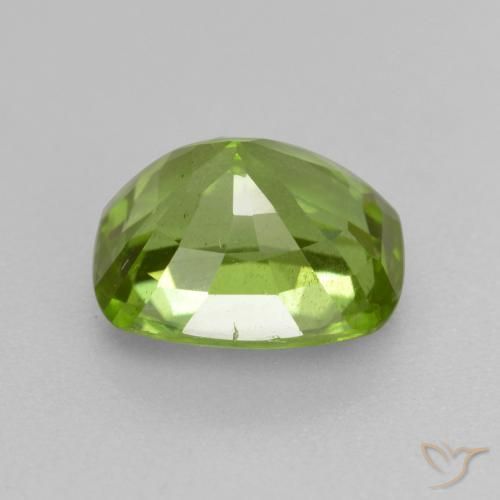 Peridoto Verde amarelado Natural 2.29ct, Almofada, VS