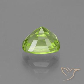 Peridoto Verde Médio-Claro Natural 2.05ct, Almofada, VVS-VS