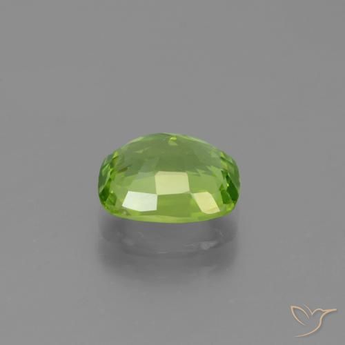Peridoto Verde médio Natural 1.91ct, Almofada, VS