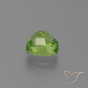 Peridoto Verde médio Natural 2.00ct, Almofada, VVS-VS