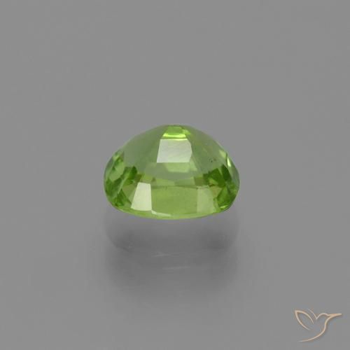 Peridoto Verde médio Natural 2.13ct, Almofada, VS-SI