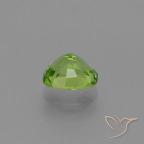 Peridoto verde vivo Natural 2.01ct, Almofada, VS