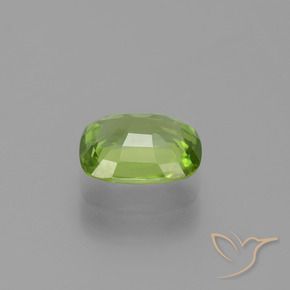 Peridoto Verde médio Natural 2.01ct, Almofada, VS