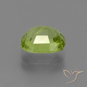 Peridoto Verde Vivo Claro Natural 1.80ct, Almofada, VS-SI