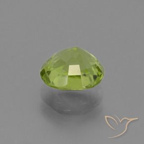 Peridoto Verde Vivo Claro Natural 2,00ct, Corte Oval, VS-SI