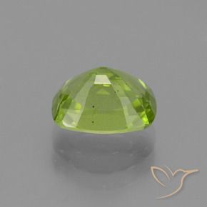 Peridoto verde vivo Natural 2.52ct, Almofada, VS