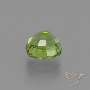 Peridoto verde vivo Natural 1.79ct, Almofada, VS