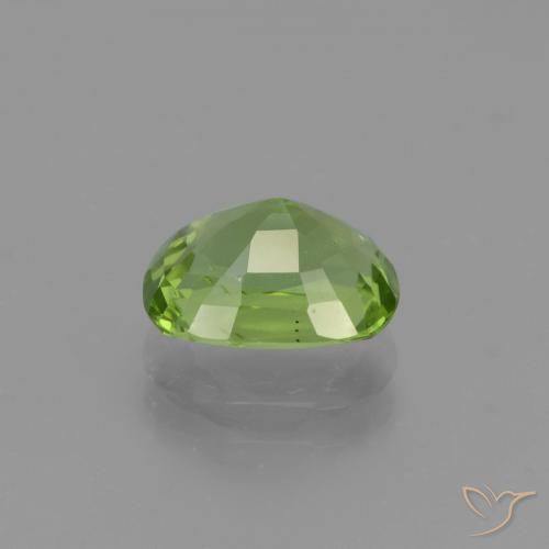 Peridoto Verde médio Natural 2.47ct, Almofada, VS