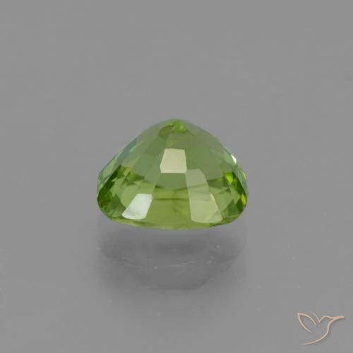 Peridoto verde vivo Natural 2.06ct, Almofada, VS