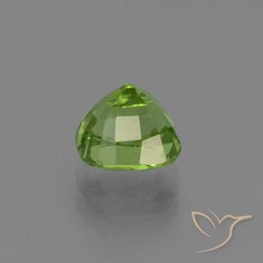 Peridoto verde vivo Natural 2.00ct, Almofada, VS